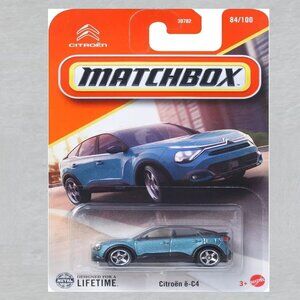 Matchbox Citroen e-C4 BLUE